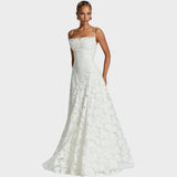 Larissa | Vestido Largo de Encaje