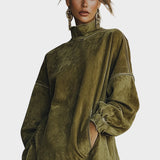 Sheri | Vestido de Ante con Flecos