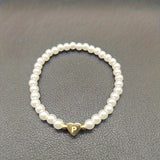 Pulsera Elegante con Inicial en Forma de Corazón (A–Z)