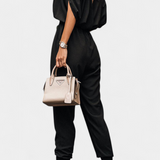 Solene Mono Casual con Hombros Descubiertos y Cintura Elástica