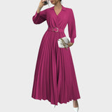 Margot | Vestido Largo Plisado