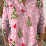 Sofía | Suéter navideño con botones