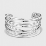 Brazalete de Alambre en Capas