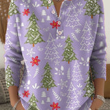 Sofía | Suéter navideño con botones