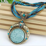 Collar Bohemio con Colgante
