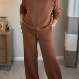 Elaina - Conjunto casual elegante de dos piezas