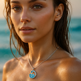 San | Collar de plata de ley 925