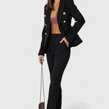 Rosalind Conjunto de Blazer y Pantalones Elegante