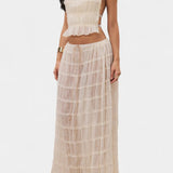 Eugenie | Conjunto Top Plisado