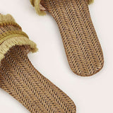 Zapatillas con Flecos