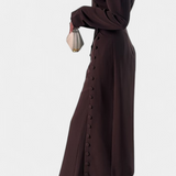 Melissa Conjunto Casual Suave de Blusa con Botones y Pantalones Largos