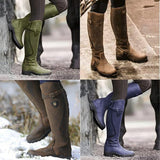 Amalia | Botas de equitación de cuero impermeable