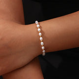 Pulsera Romántica Elegante con Perlas