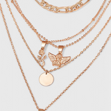 Collar Capa de Rosa y Ángel