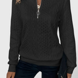 Zoey | Jersey de Punto con Cremallera Suave