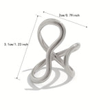 Anillo Elegante con Diseño Asimétrico