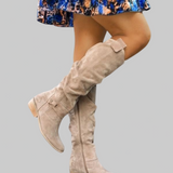 Lina | Botas de ante cómodas y cálidas para mujeres