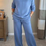 Elaina - Conjunto casual elegante de dos piezas