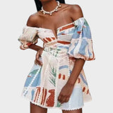 Sabella | Minivestido con flores