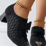 Zapatos de Tacón Vivienne con Lazo