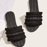 Zapatillas con Flecos