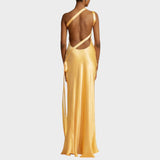 Muriel | Vestido Largo De Satén