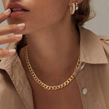 Collar Chunky Cuban Link | Dorado