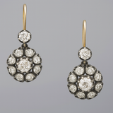 Pendientes Retro con Gemas Preciosas