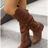 Lina | Botas de ante cómodas y cálidas para mujeres