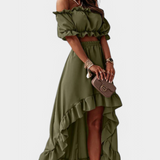 Katja | Conjunto de 2 piezas Off-Shoulder