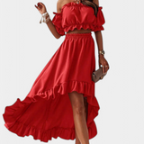 Katja | Conjunto de 2 piezas Off-Shoulder