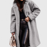 Mila | Abrigo de Piel de Oso Largo