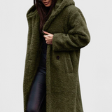 Mila | Abrigo de Piel de Oso Largo