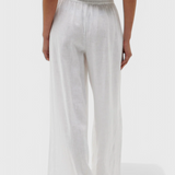 Avelina Conjunto Minimalista en Algodón y Lino Ligero