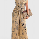 Alondra Mono de Lino Sin Mangas