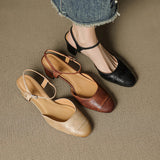 Tacones de Cuero Auténtico Valery