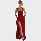 Zariani | Elegante Maxi Vestido con Espalda Abierta