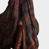 Beatriz™ ❘ Vestido largo de cuadros