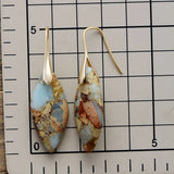 Pendientes Colgantes con Piedra Natural
