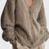 Daniela | Cardigan de Mezcla de Cachemira Suave