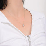 Exclusivo Collar de Plata Esterlina con Moissanita