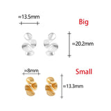 Pendientes Florales en Plata y Oro de 18K