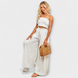 Andrea - Pantalones de corte holgado cómodos