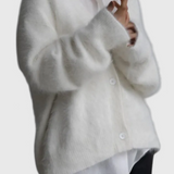 Daniela Cardigan de Mezcla de Cachemira Suave