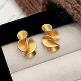 Pendientes Florales en Plata y Oro de 18K