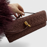 Melanie Bolso de Hombro Clásico de Ante