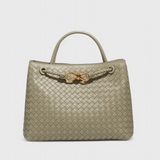 Bolsa Diaria Tejida Índigo