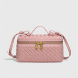 Milla Bolso Mini Woven con Accesorios Dorados