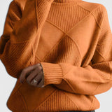 Jasmine | Jersey de Cuello Alto de Cachemira