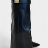Raya Botas hasta la Rodilla con Tacón Bloque